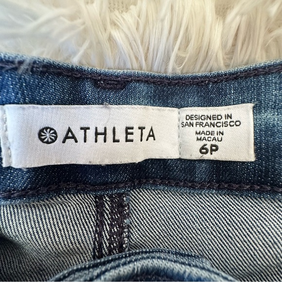 Athleta Sculptek Ultra Skinny Women’s Blue Jeans Size: 6 Petite - Picture 6 of 9